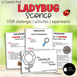 Ladybug Science Activities | Ladybug Science Center Printables & Posters