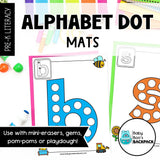 Alphabet Dot Mats & Worksheets