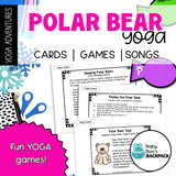 Polar Bear Yoga Lesson| Polar Bear Yoga Cards, Story & Games