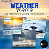 Weather Science Activities | Weather Science Center Printables & Posters