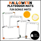 Pre-K Halloween Playdough Mats