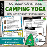 Camping Yoga Lesson | Camping Yoga Stories, Games & Cards | Woodland Animal Poses