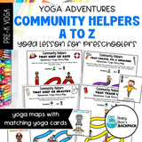 Community Helper Yoga Lesson | Community Helper Yoga Poses from A to Z | Games & SEL Activities