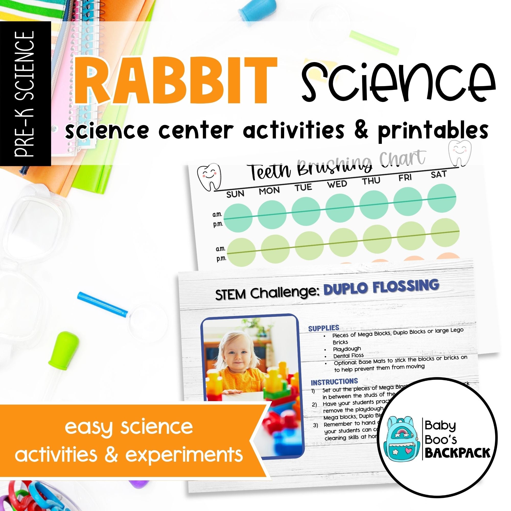 Rabbet Science Rabbit Science | Activities, Experiments & Science Center Printables ...