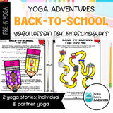 Back-to-School Yoga Lesson: Yoga Stories & Yoga Cards {Partner Yoga}
