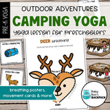 Camping Yoga Lesson | Camping Yoga Stories, Games & Cards | Woodland Animal Poses