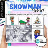Snowman Yoga Lesson | Snowman Yoga Cards, Story & Games