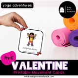 Valentine's Day Yoga & Movement Games