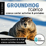 Groundhog Science | Activities, Experiments & Science Center Printables