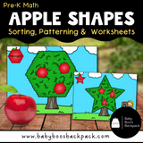 Pre-K Apple Shapes & Patterning Set
