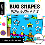 Bug Playdough Shapes | Bug Playdough Mats | Seriation