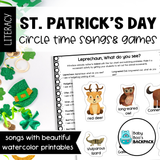 St. Patrick's Day Circle Time Activities | Leprechaun Songs & Games