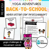 Back-to-School Yoga Lesson: Yoga Stories & Yoga Cards {Partner Yoga}