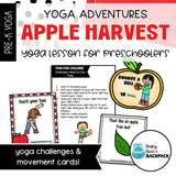 Apple Harvest Yoga Story & Apple Yoga Cards | Ice Breaker Games