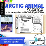 Arctic Animals Science | Activities, Experiments & Science Center Printables