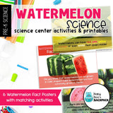 Watermelon Science | Activities, Experiments & Science Center Printables