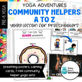 Community Helper Yoga Lesson | Community Helper Yoga Poses from A to Z | Games & SEL Activities