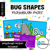 Bug Playdough Shapes | Bug Playdough Mats | Seriation