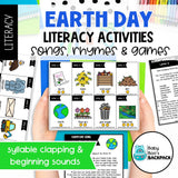 Earth Day Literacy Activities for Circle Time | Songs, Rhymes & Literacy Games