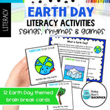 Earth Day Literacy Activities for Circle Time | Songs, Rhymes & Literacy Games