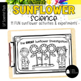 Sunflower Science | Activities, Experiments & Science Center Printables