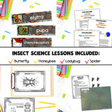 Insect Science Bundle | Insect Science Activities, Printables & Posters