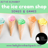 Active Alphabet: Ice Cream Shop Song & Games
