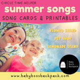 Summer Songs & Printables