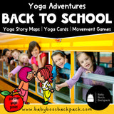 Back-to-School Yoga Lesson: Yoga Stories & Yoga Cards {Partner Yoga}