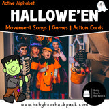 Active Alphabet: Halloween Songs & Games