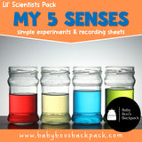 My 5 Senses Science | Activities, Experiments & Science Posters