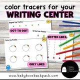 Smiley Dot Line and Shape Tracers & Worksheets