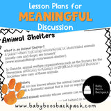 Animal Shelters: Social Awareness Lesson Plan