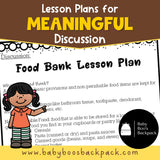 Hunger and the Food Bank: Social Awareness Lesson Plan