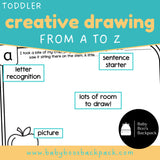 Creative Drawing Story Starters: Letters a to z Creative Drawing & Writing