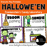Halloween Dramatic Play Printables: Frankenstein's Candy Laboratory