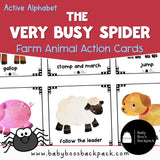 Active Alphabet: The Very Busy Spider Songs & Games