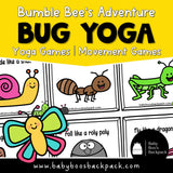 Bug Yoga Story & Yoga Cards | Bumble Bee's Adventure