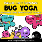 Bug Yoga Story & Yoga Cards | Bumble Bee's Adventure