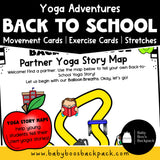 Back-to-School Yoga Lesson: Yoga Stories & Yoga Cards {Partner Yoga}