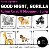 Active Alphabet: Good Night, Gorilla Songs & Games