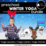 Winter Yoga Bundle by Baby Boo's Backpack
