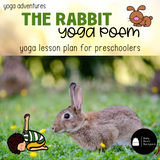 Rabbit Yoga Poem & Printable Yoga Cards | Yoga Games