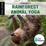 FREE Rainforest Animal Yoga Cards & Activities